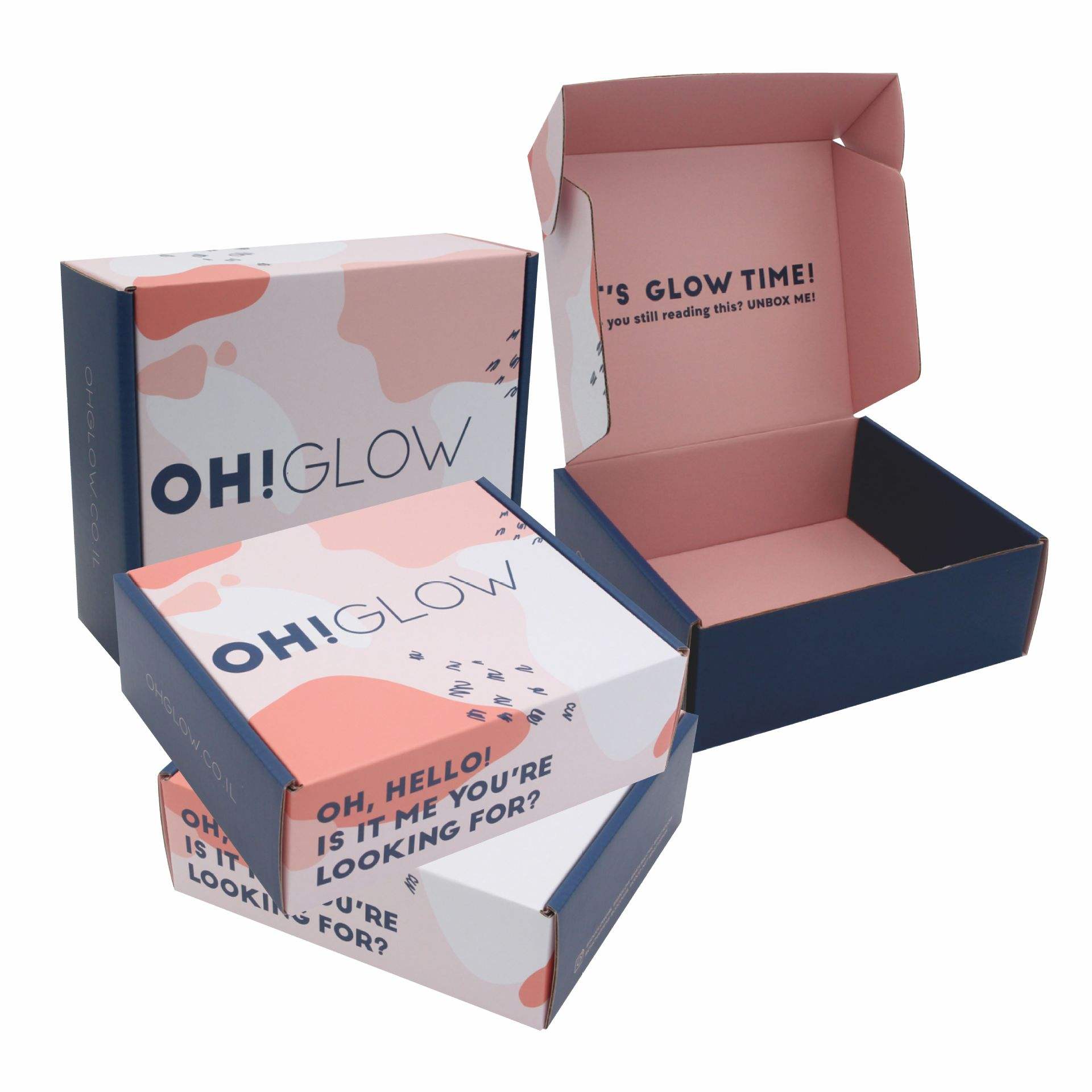 Factory Price Customized Nice Color Corrugated Mailer Boxes with Customized Design