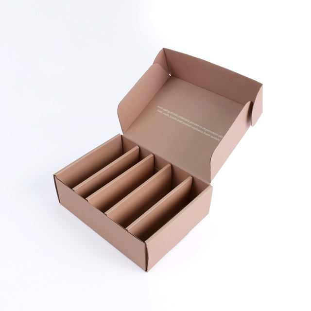 Wholesale Custom Eco Friendly Colored Small Corrugated Cardboard Box For Gift