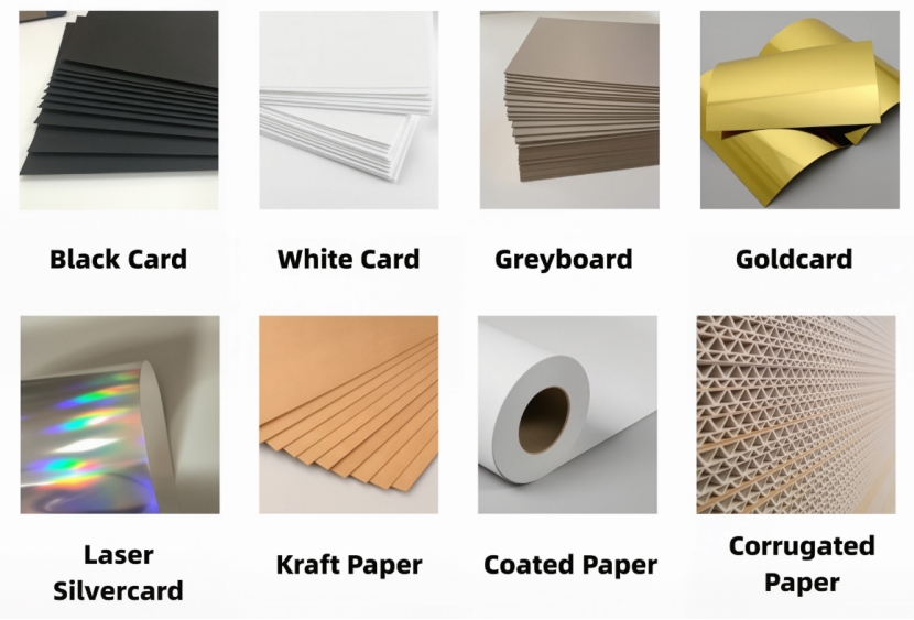 Step 3: Confirm the material for the paper box