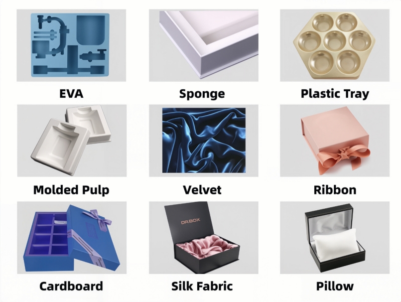 Step 5: Box Insert Material Options