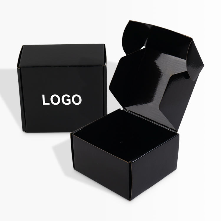 Wholesale Mailer Box Custom Glossy Lamination Printed Corrugated Mailing Box E-Commerce Shipping Box - Image 1