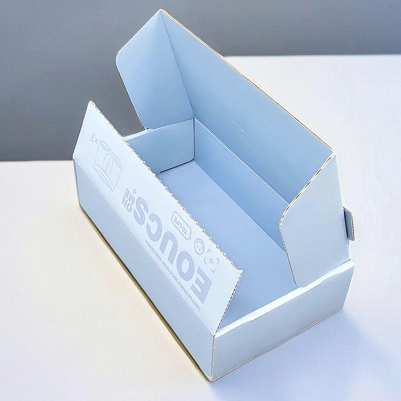 Custom Logo Cardboard Shipping Box With Zipper Strip Commerce Mailing Adhesive Tear Strip Open Postal Self Seal Mailer Box - Image 1